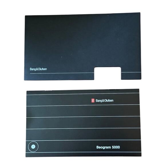 Bang & Olufsen Beogram 5000 User's Guide Manual LP Record Player VTG B & O - Picture 1 of 3